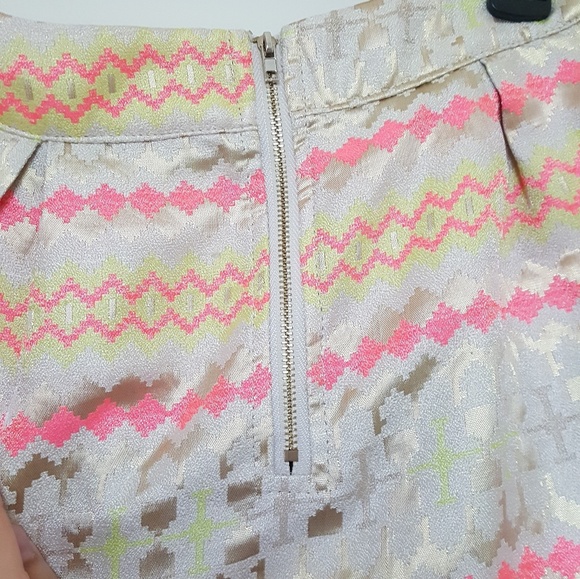 Neon Tribal Skirt - Picture 4 of 4